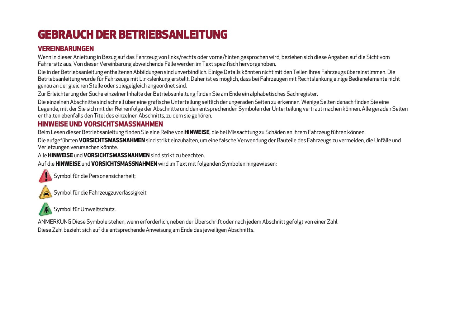 2023 Alfa Romeo Giulia Owner's Manual | German