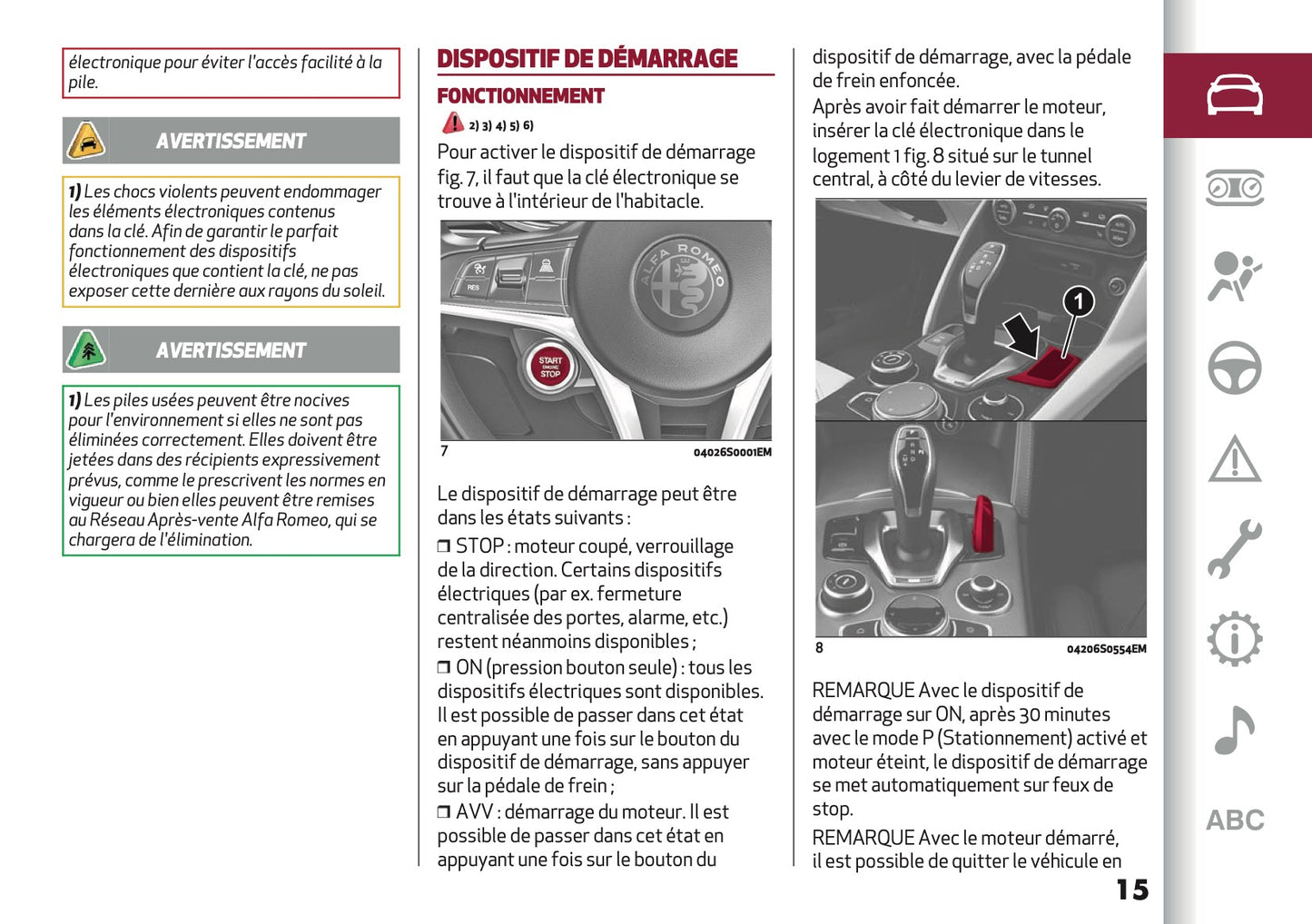 2026 Alfa Romeo Giulia Manuel du propriétaire | Français