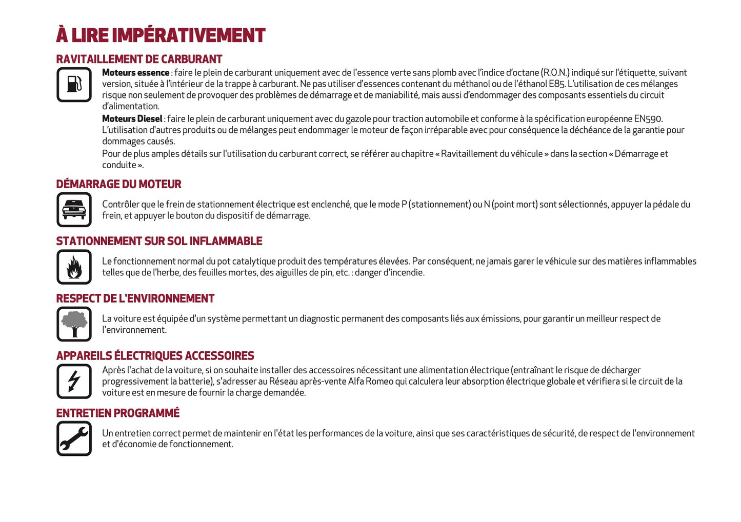 2026 Alfa Romeo Giulia Manuel du propriétaire | Français