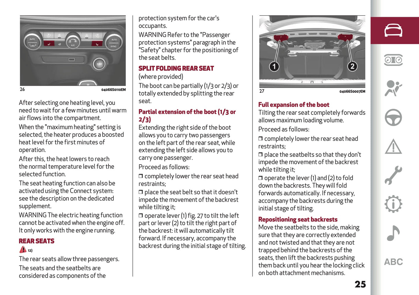 2024-2025 Alfa Romeo Giulia Owner's Manual | English