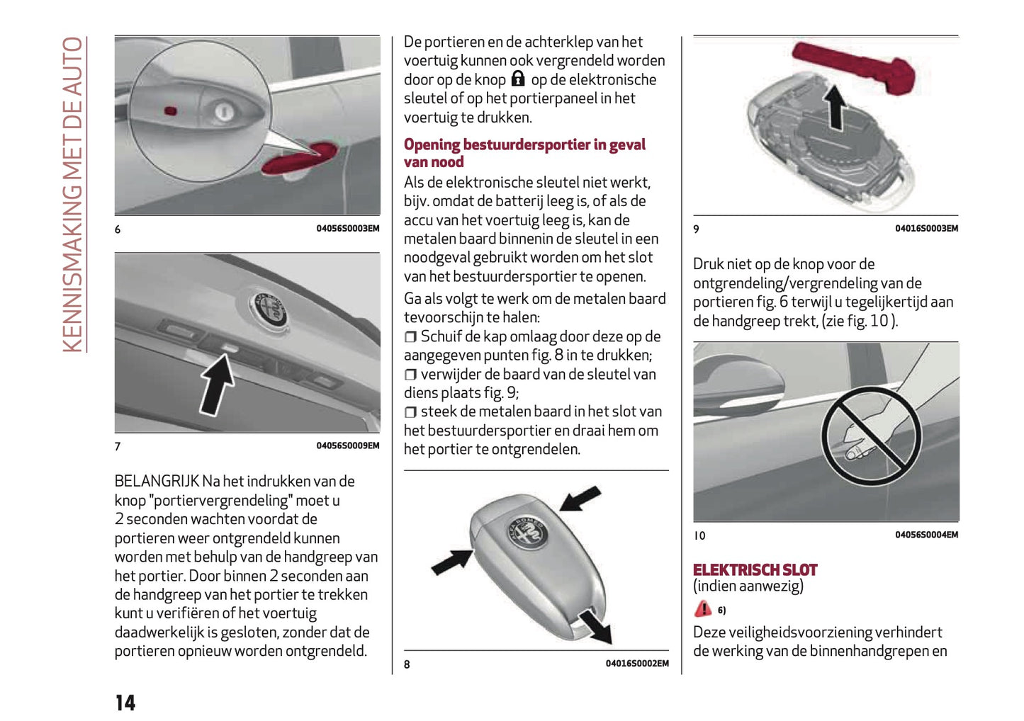 2018 Alfa Romeo Giulia Owner's Manual | Dutch