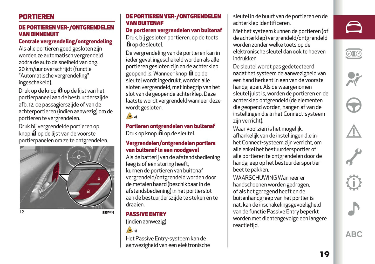 2023 Alfa Romeo Giulia Owner's Manual | Dutch