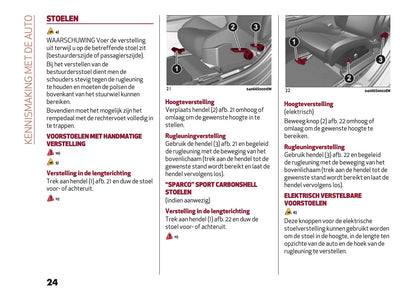 2024-2025 Alfa Romeo Giulia Owner's Manual | Dutch