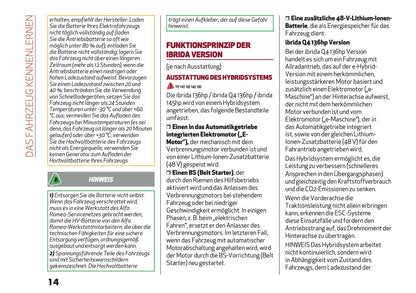 2026 Alfa Romeo Junior Owner's Manual | German