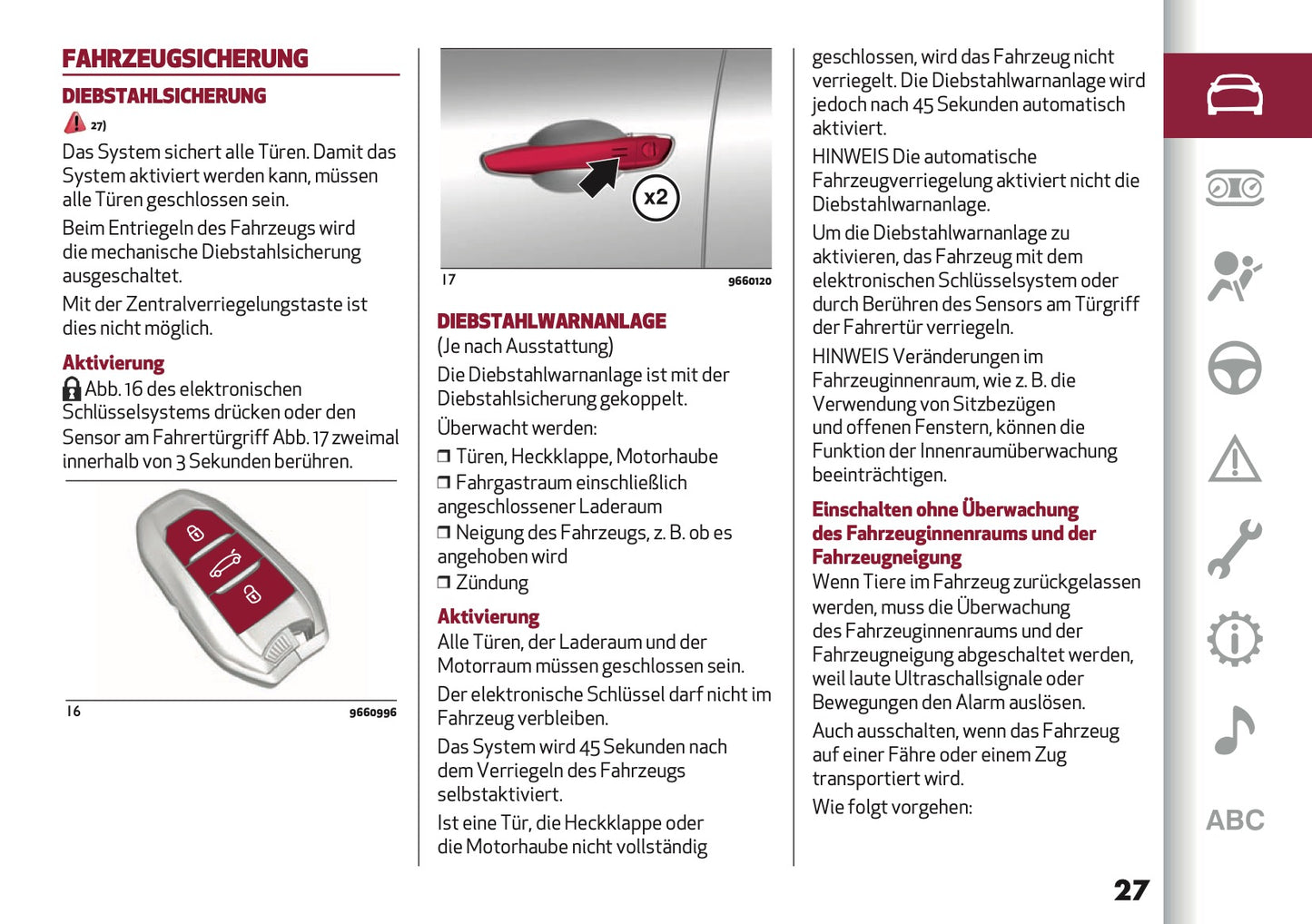 2026 Alfa Romeo Junior Owner's Manual | German