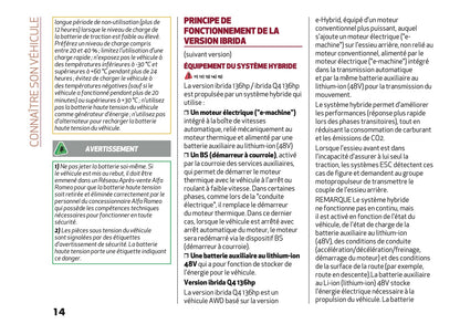 2025 Alfa Romeo Junior Manuel du propriétaire | Français