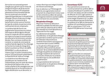 2025 Alfa Romeo Junior Manuel du propriétaire | Français