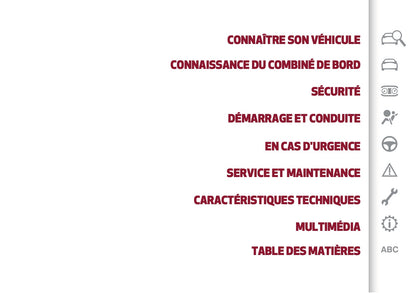 2025 Alfa Romeo Junior Manuel du propriétaire | Français