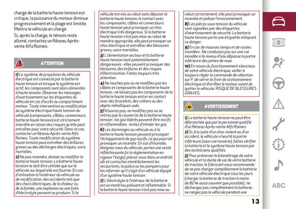 2026 Alfa Romeo Junior Manuel du propriétaire | Français