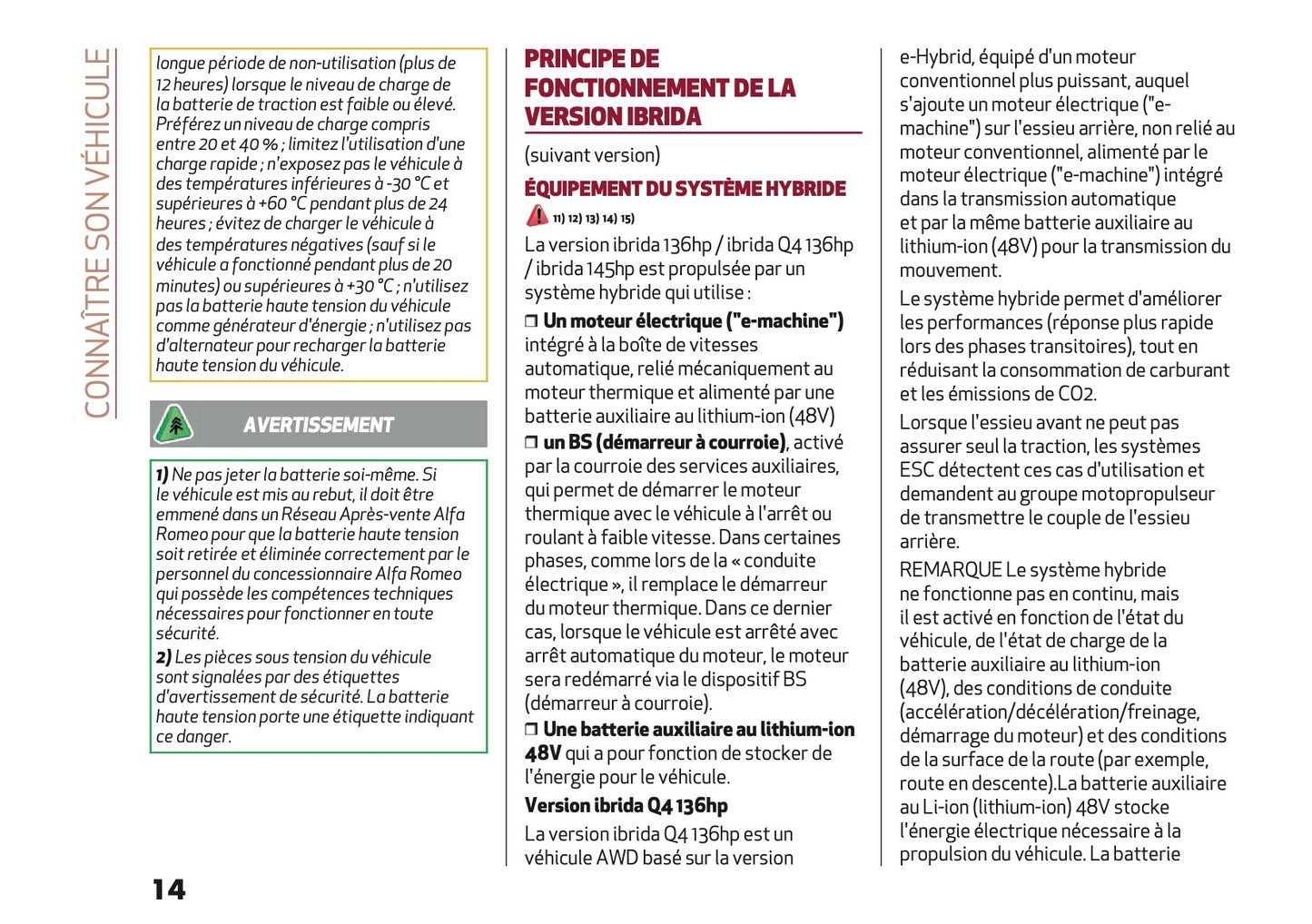 2026 Alfa Romeo Junior Manuel du propriétaire | Français