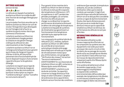 2026 Alfa Romeo Junior Manuel du propriétaire | Français