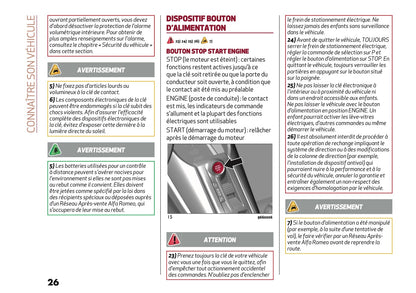 2026 Alfa Romeo Junior Manuel du propriétaire | Français