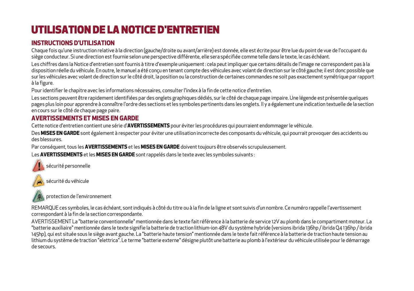 2026 Alfa Romeo Junior Manuel du propriétaire | Français