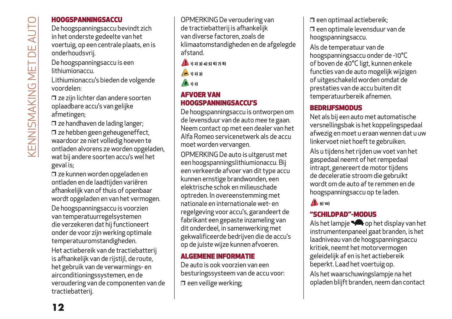 2025 Alfa Romeo Junior Gebruikershandleiding | Nederlands