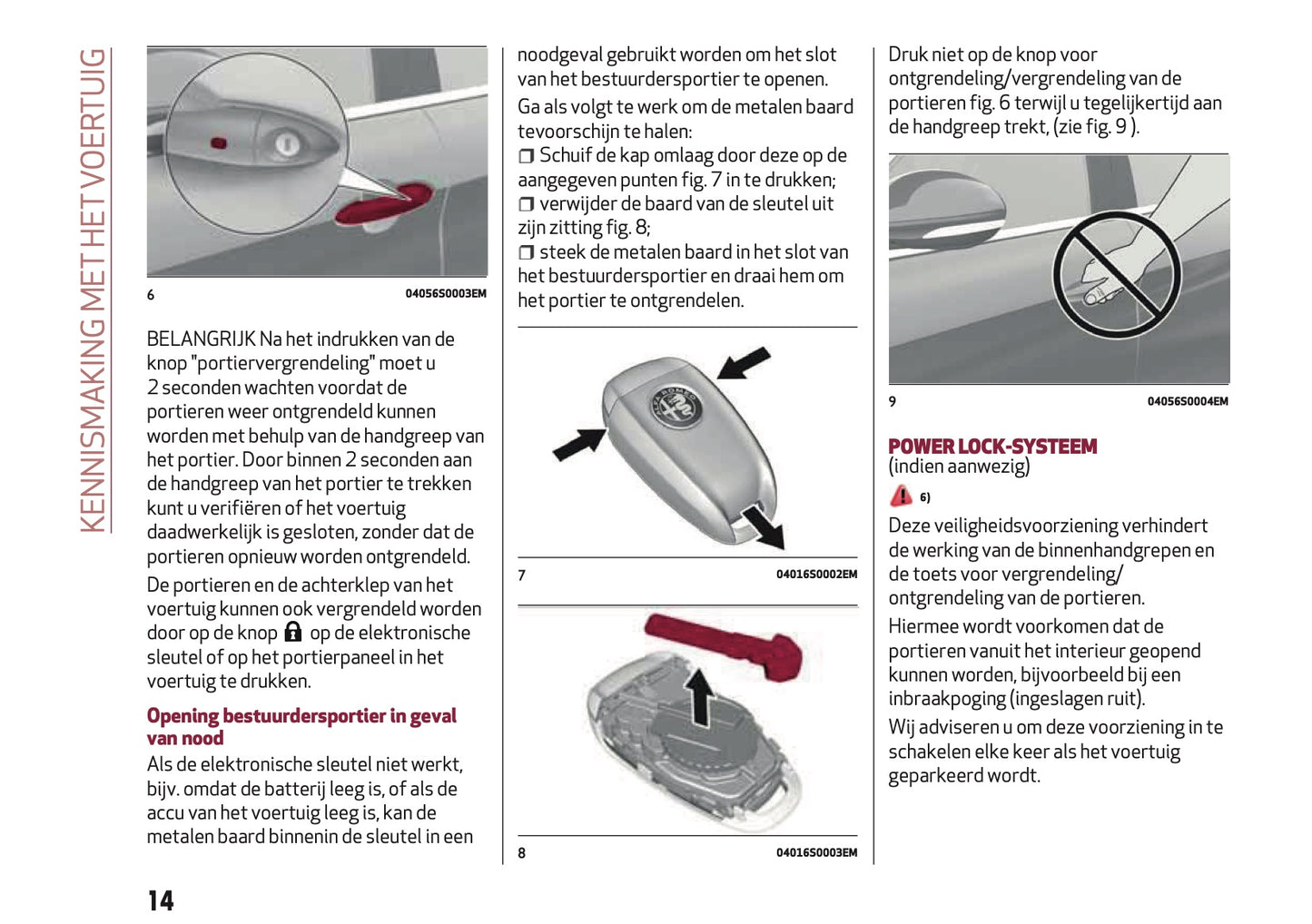 2018 Alfa Romeo Stelvio Owner's Manual | Dutch