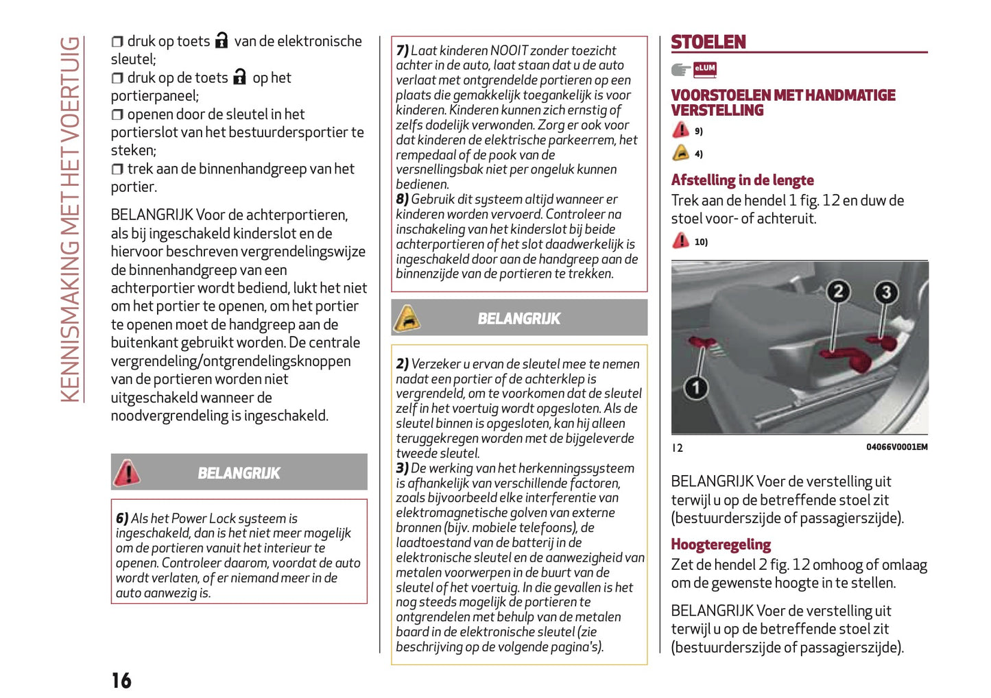 2018 Alfa Romeo Stelvio Owner's Manual | Dutch