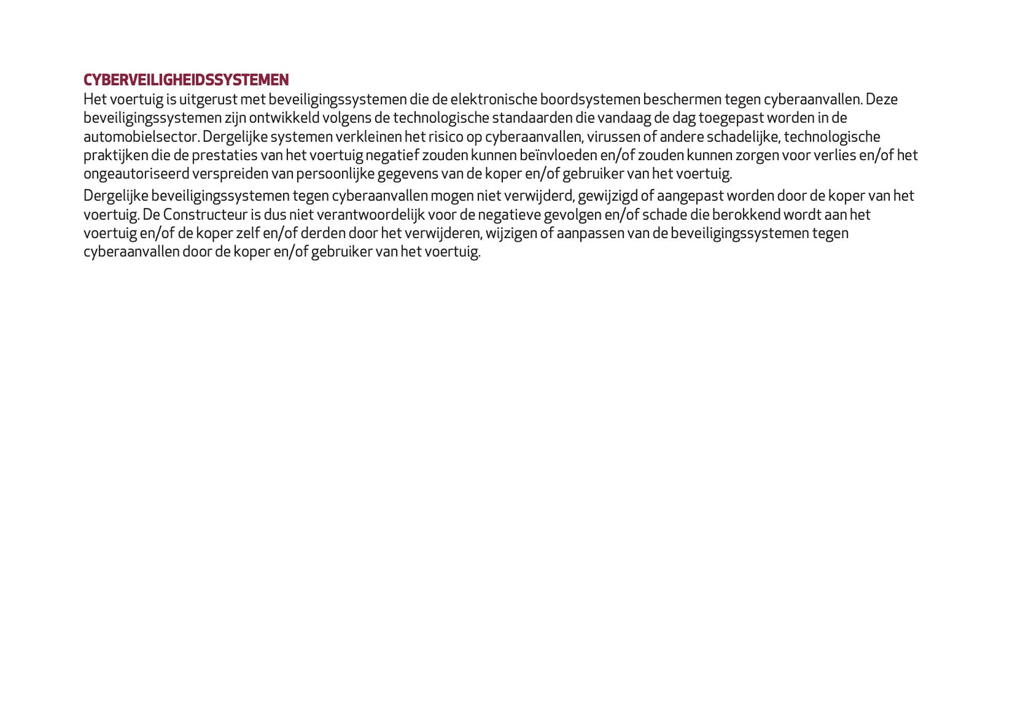 2019 Alfa Romeo Stelvio Owner's Manual | Dutch