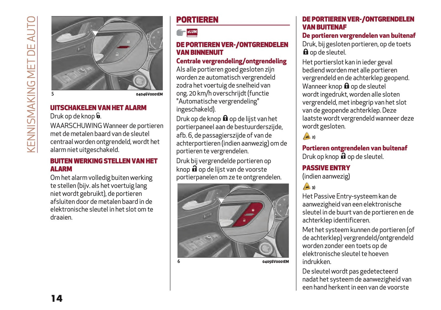 2020 Alfa Romeo Stelvio Owner's Manual | Dutch