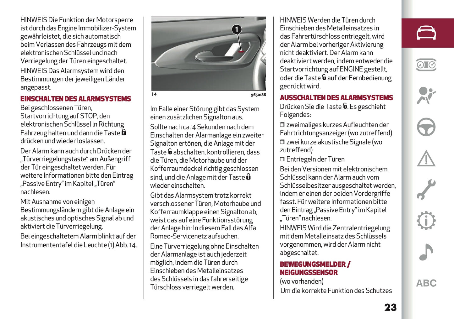 2024-2025 Alfa Romeo Tonale Owner's Manual | German