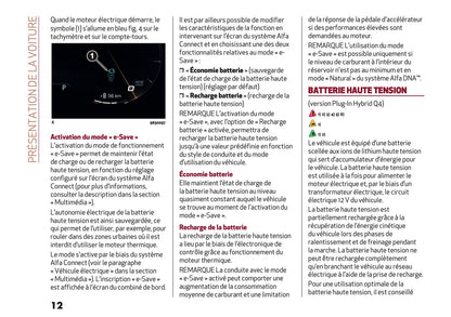 2024-2025 Alfa Romeo Tonale Manuel du propriétaire | Français