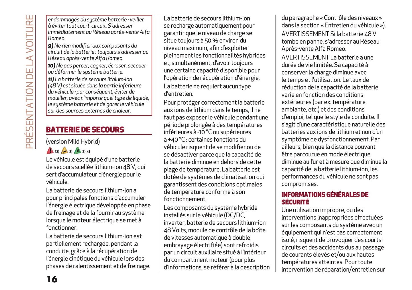 2024-2025 Alfa Romeo Tonale Manuel du propriétaire | Français