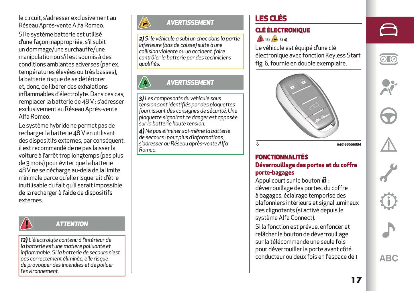 2024-2025 Alfa Romeo Tonale Manuel du propriétaire | Français
