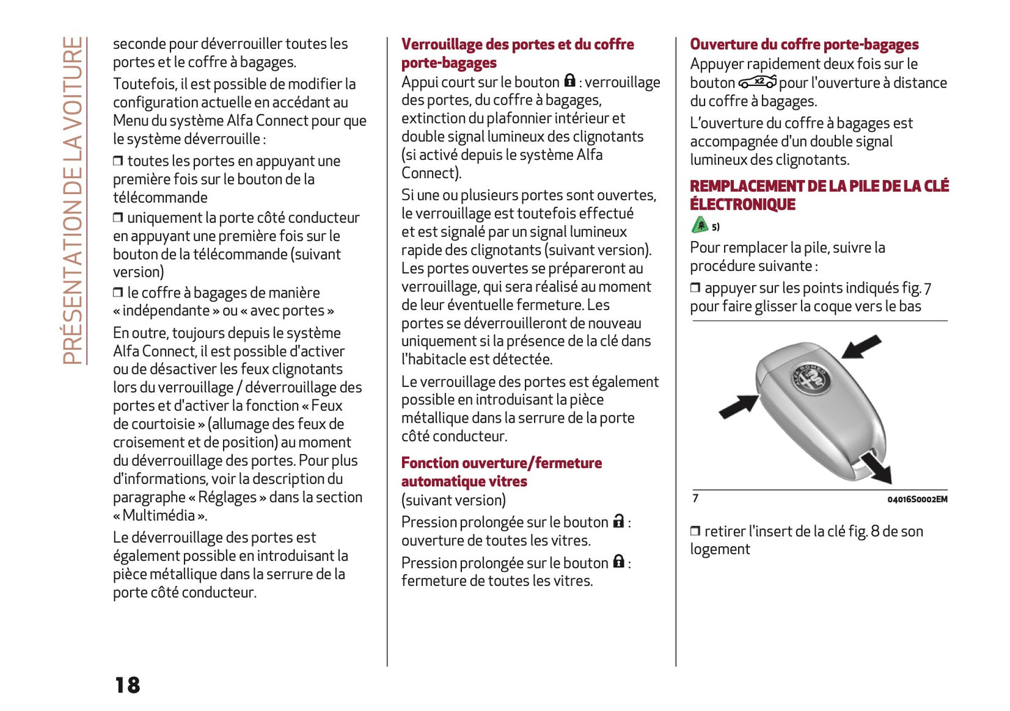 2024-2025 Alfa Romeo Tonale Manuel du propriétaire | Français