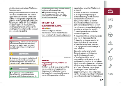 2024 Alfa Romeo Tonale Owner's Manual | Dutch