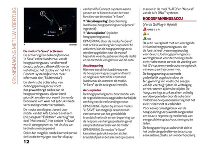 2024-2025 Alfa Romeo Tonale Gebruikershandleiding | Nederlands