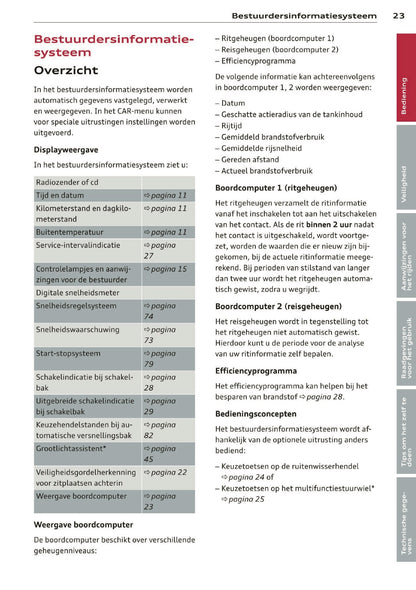 2012 Audi A1 Gebruikershandleiding | Nederlands