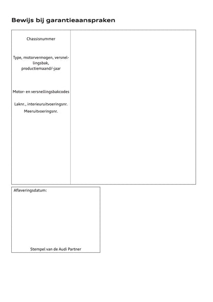 2021 Audi A3 Owner's Manual | Dutch