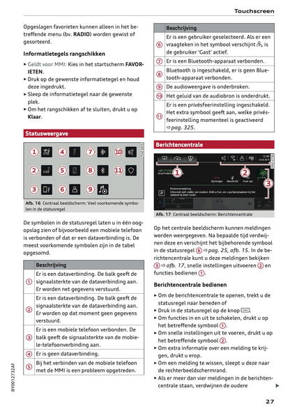 2021 Audi A3 Owner's Manual | Dutch