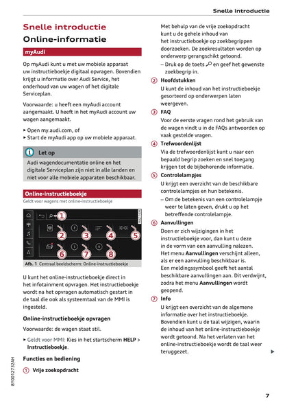 2022 Audi A3 Owner's Manual | Dutch