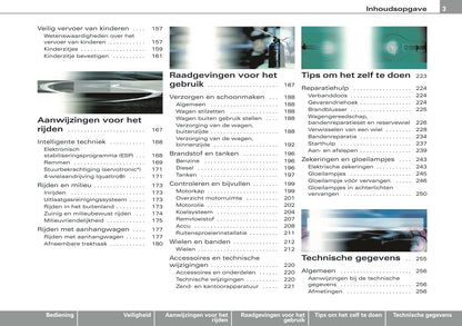 2007-2008 Audi A4 Cabriolet Owner's Manual | Dutch