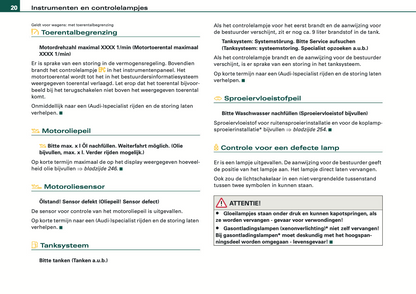 2008 Audi A5 Cabriolet Owner's Manual | Dutch