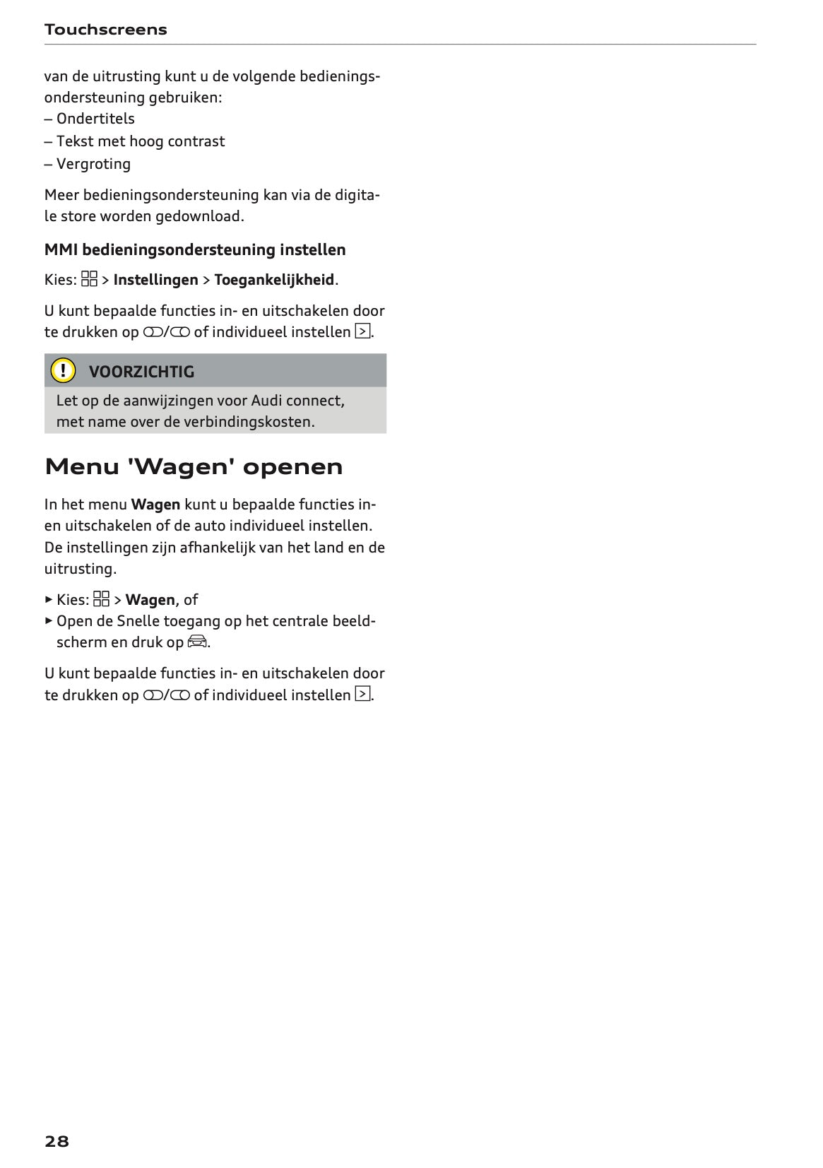 2026 Audi A5 Owner's Manual | Dutch