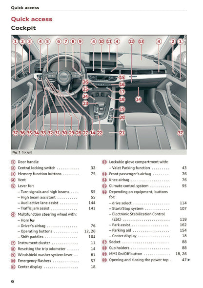 2020 Audi A5 Owner's Manual | English US