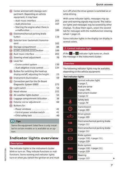 2020 Audi A5 Owner's Manual | English US