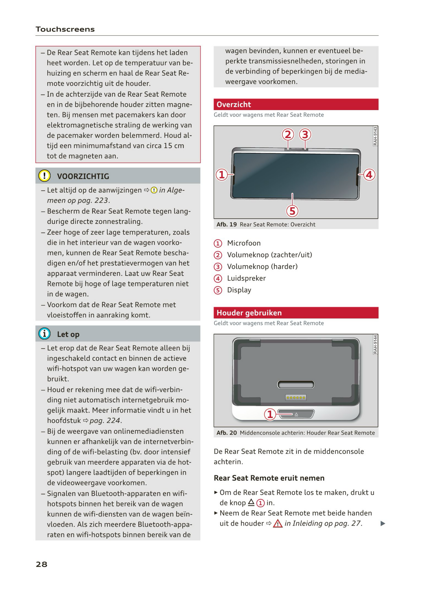 2019 Audi A6/A6 Avant Owner's Manual | Dutch