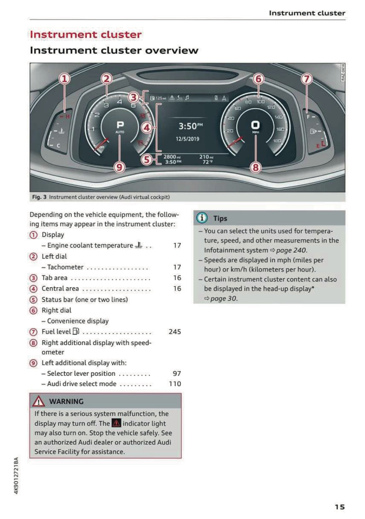 2024 Audi A7 Owner's Manual | English US
