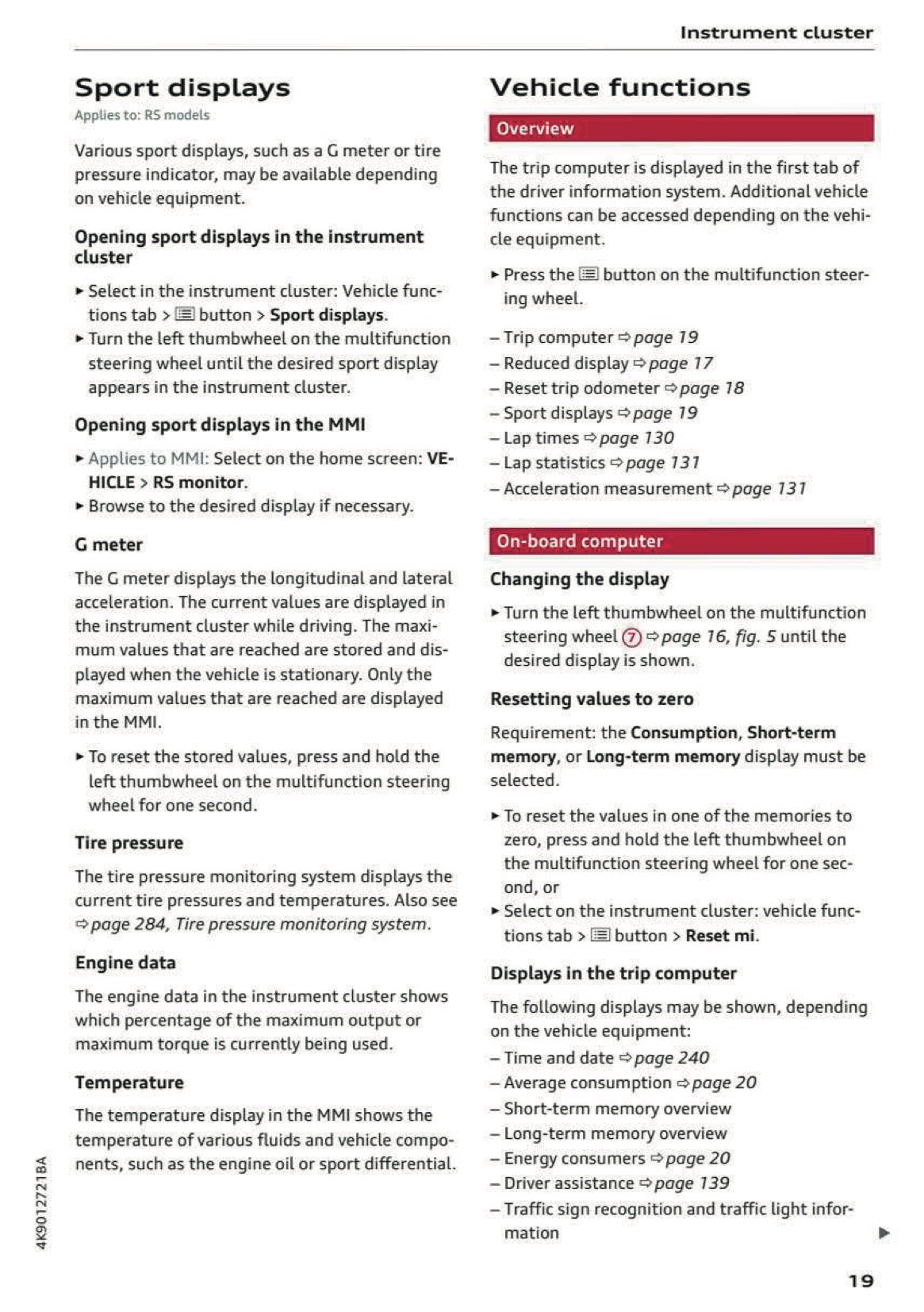 2024 Audi A7 Owner's Manual | English US