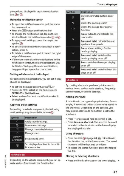 2024 Audi A7 Owner's Manual | English US