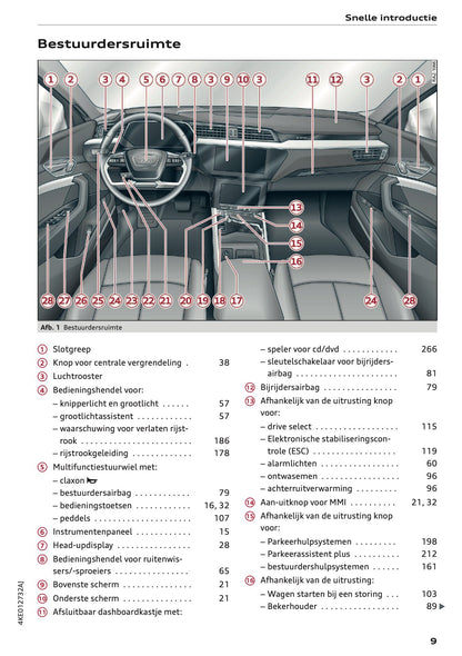 2021-2022 Audi e-tron Owner's Manual | Dutch