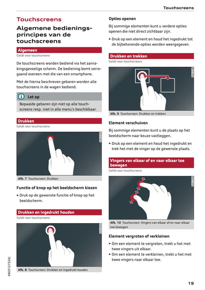 2021-2022 Audi e-tron Owner's Manual | Dutch
