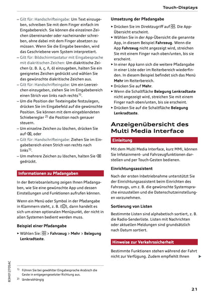 2026 Audi Q3 Bedienungsanleitung | Deutsch