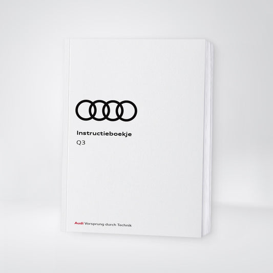 2020-2021 Audi Q3 Gebruikershandleiding | Nederlands