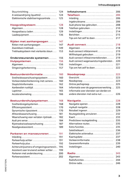 2022 Audi Q3 Owner's Manual | Dutch