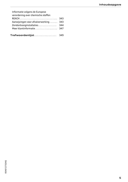 2023-2024 Audi Q3 Owner's Manual | Dutch