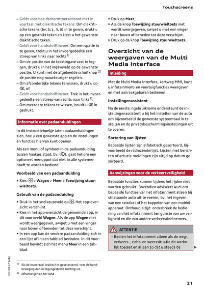 2026 Audi Q3 Owner's Manual | Dutch