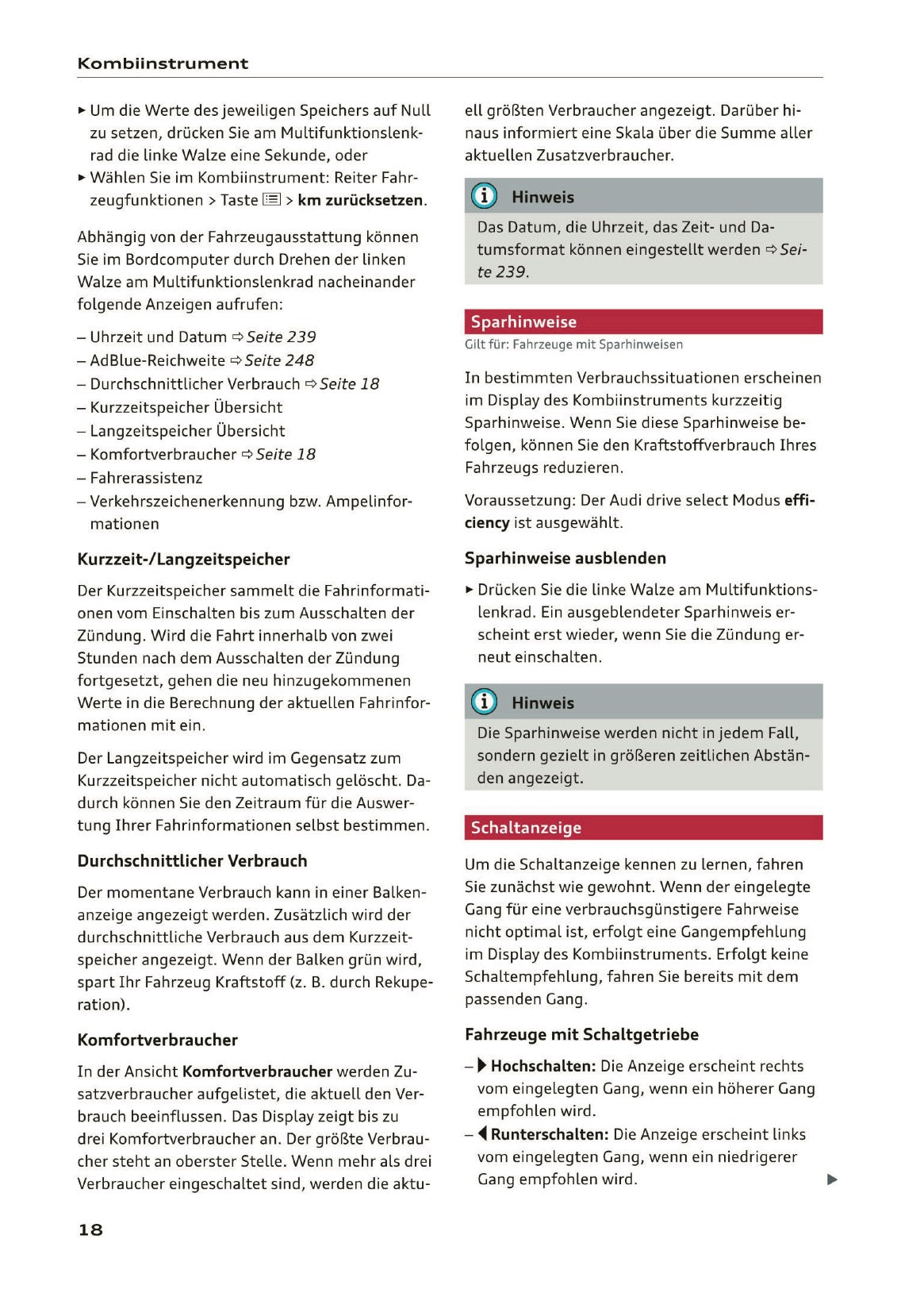 2019-2020 Audi Q3/RS Q3 Owner's Manual | German